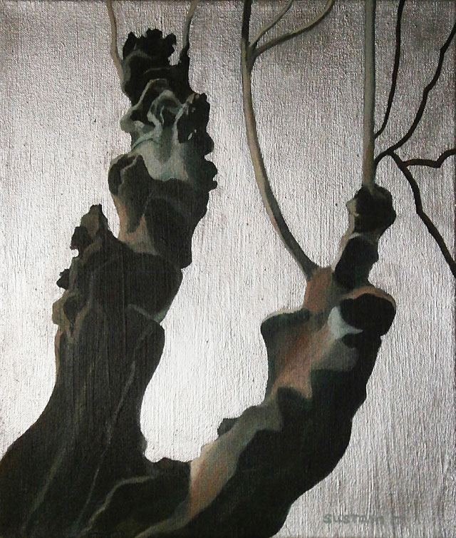Mary Hrbacek - Silver Dragon Trees 