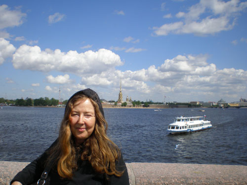 Mary by Neva River