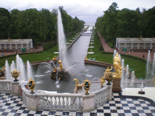 Peterhof Canal to Baltic Sea