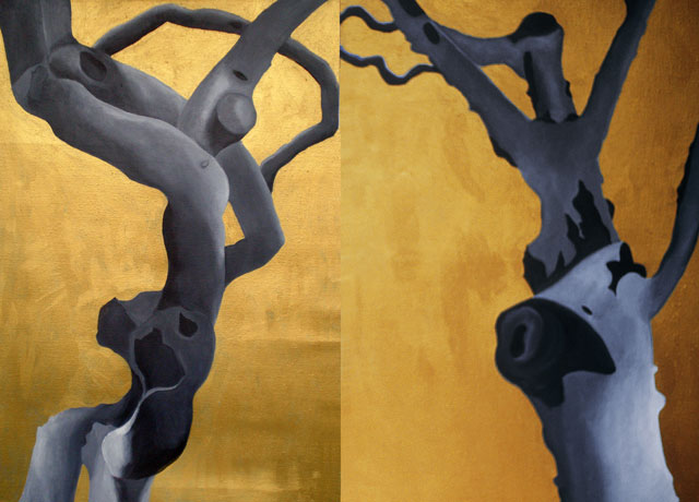 Gold Diptych